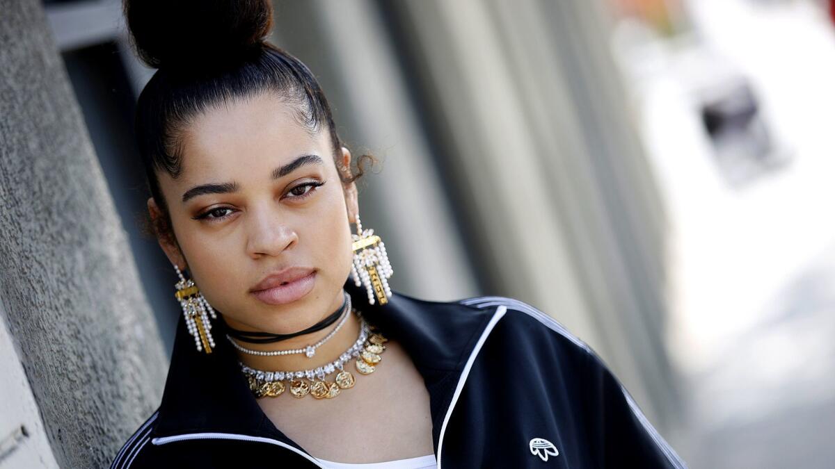 SANTA MONICA, CA., AUGUST 24, 2018--23 Year-old Ella Mai is an English singer and songwriter from London, England. Mai is signed to DJ Mustard's label 10 Summers Records where she released three extended plays. Her most recent EP, Ready, was released in February 2017, where her biggest song "Boo'd Up" was released as a single in 2018. (Kirk McKoy / Los Angeles Times)