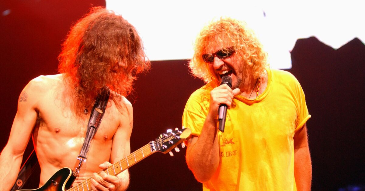 Sammy Hagar's happy he reconciled with Eddie Van Halen before guitarist's death in 2020