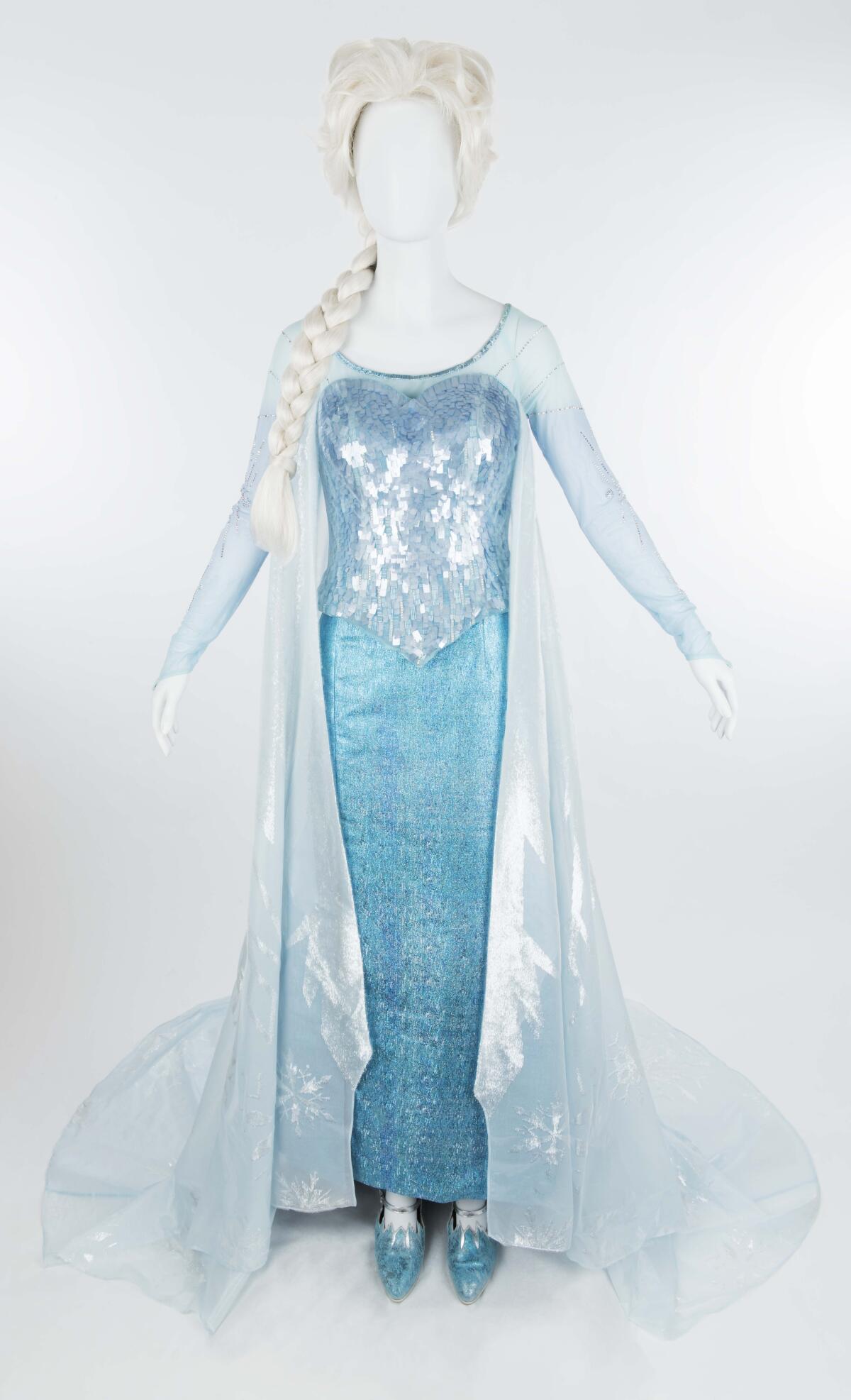 An Elsa park costume from the Walt Disney World Resort