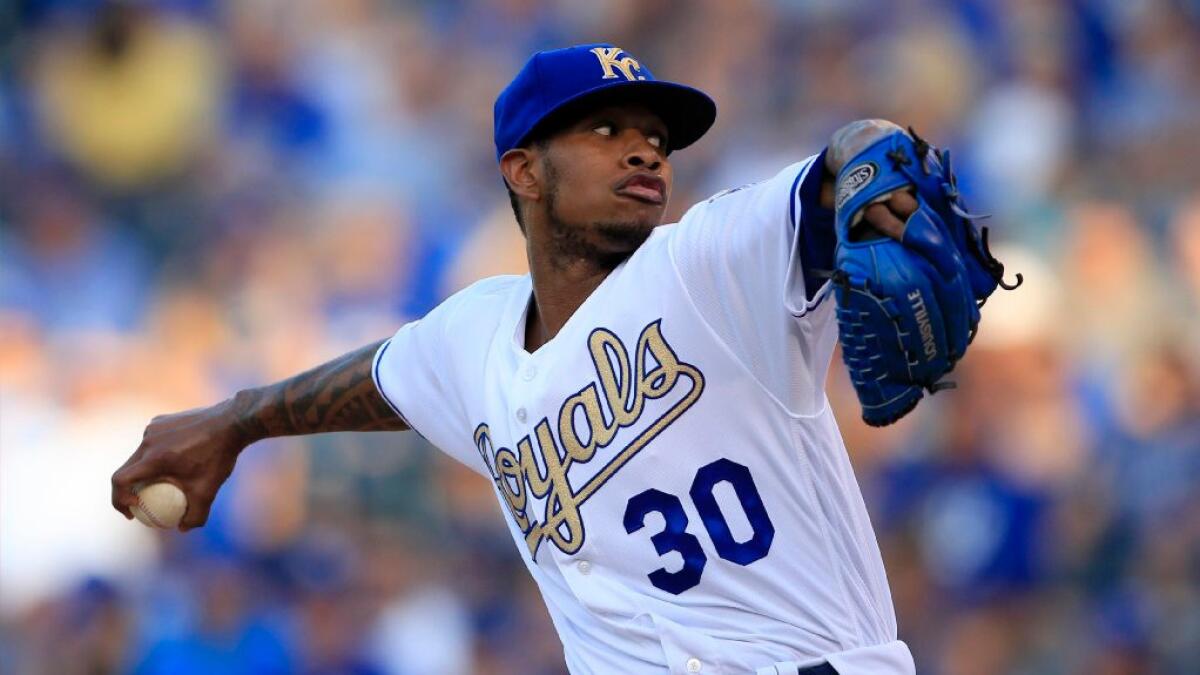 Pitching for his lost friend, Yordano Ventura deals for Royals