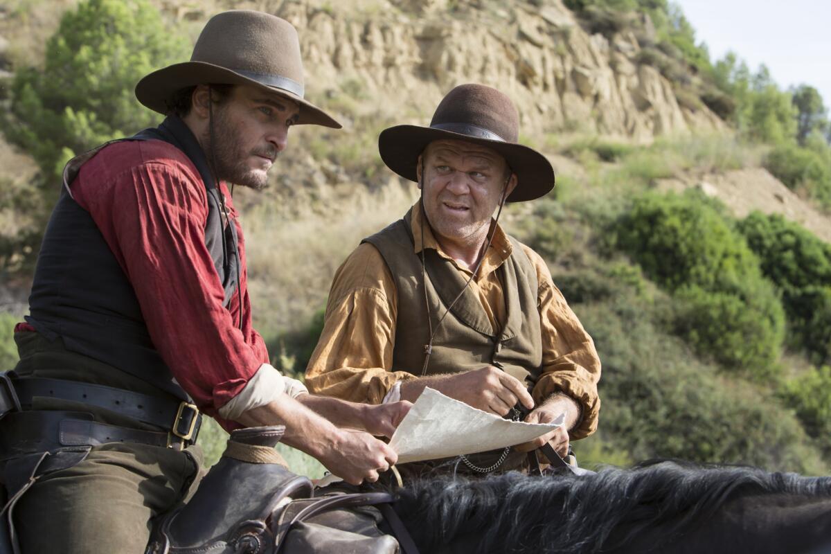 River Phoenix and John C. Reilly star in the upcoming film adaptation of "The Sisters Brothers."