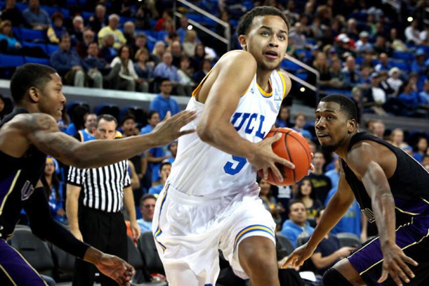 UCLA sophomore Kyle Anderson is averaging 14.9 points, 8.7 rebounds and 6.6 assists a game this season.