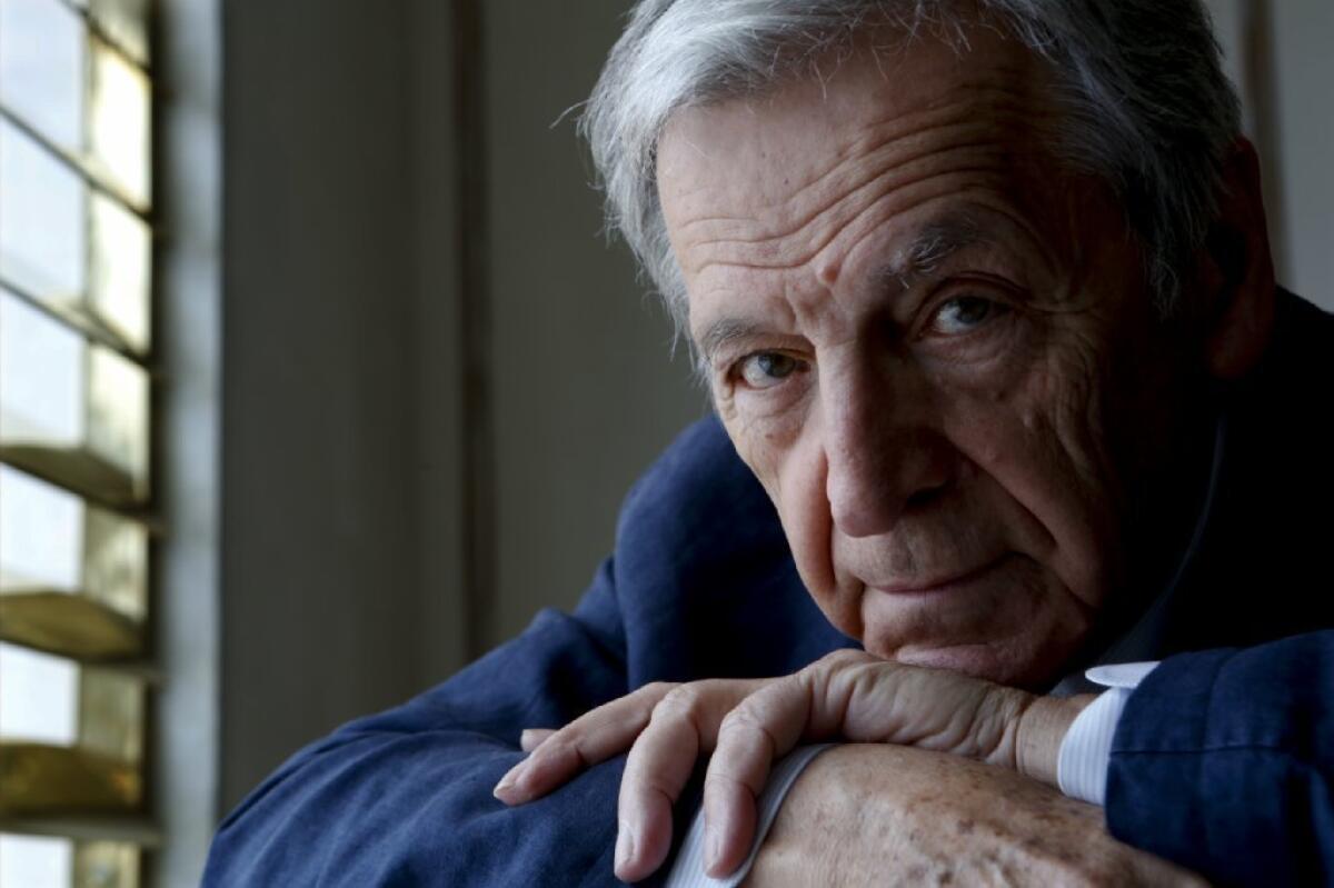 Writer-director Costa-Gavras will be appearing this week at the Aero Theatre and the New Beverly Cinema.