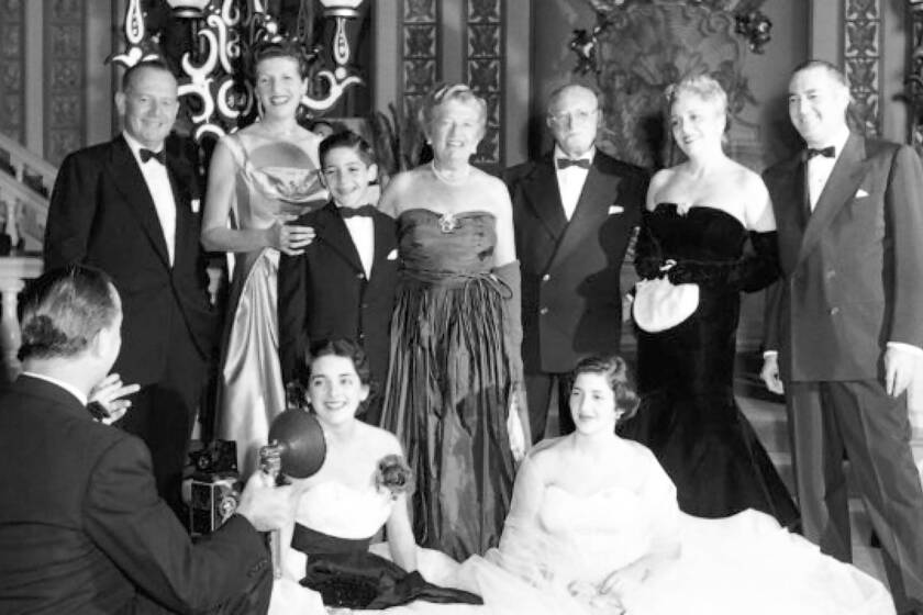 A photograph of the Goodman Family from the documentary "Scatter My Ashes at Bergdorf's."