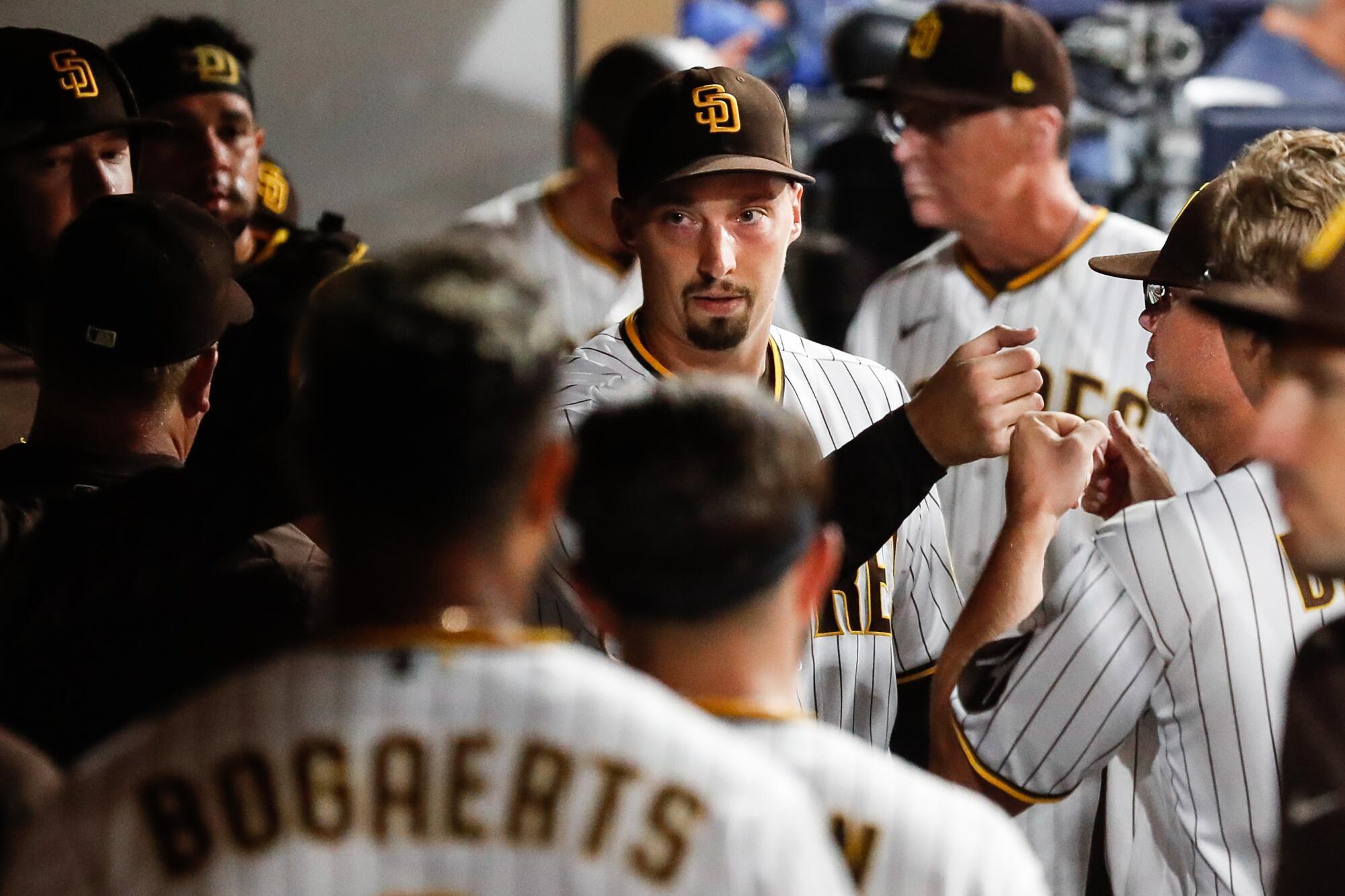Baseball Brit on X: Blake Snell enjoying his new Padres City