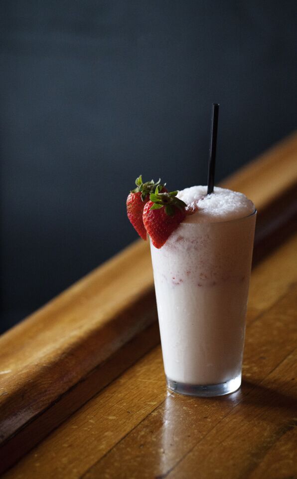 The Strawberry Shortcake Crush at Alexander's Tavern