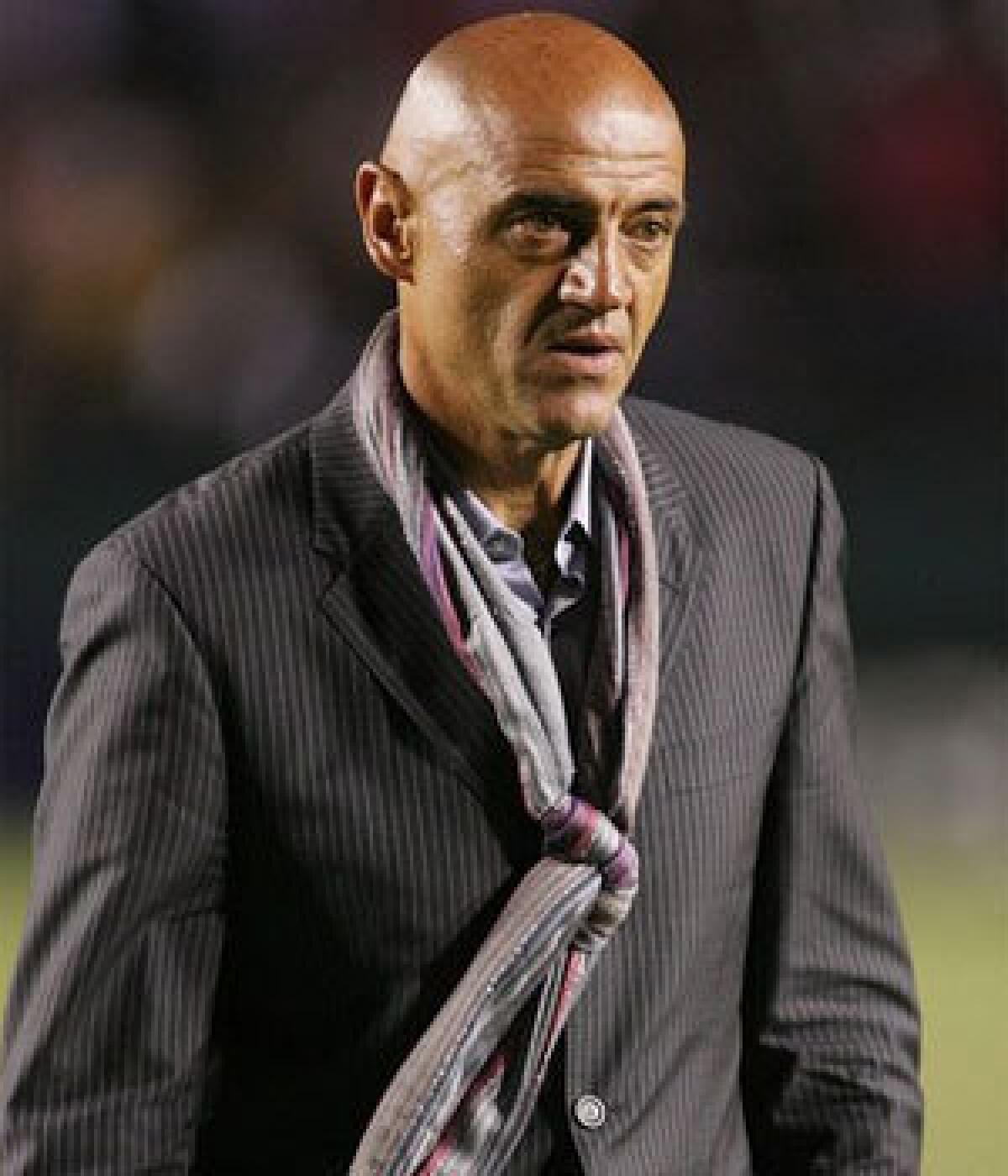 Jose Luis Sanchez Sola, who formerly ran the youth program and the first-division Mexican League team in Puebla, has been hired as coach of Chivas USA.