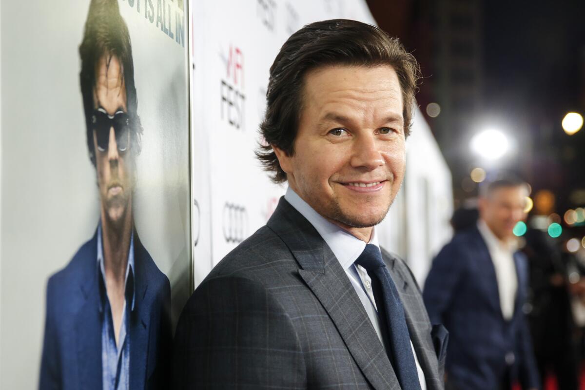 Mark Wahlberg is seen walking the red carpet for the premiere of his film "The Gambler" during the AFI Film Festival.