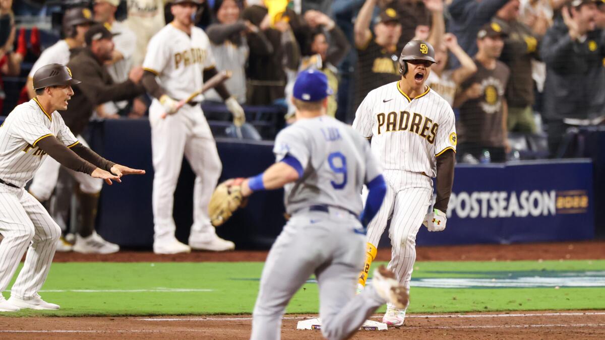 Padres stun 111-win Dodgers, advance to NLCS vs. Phillies with comeback  victory