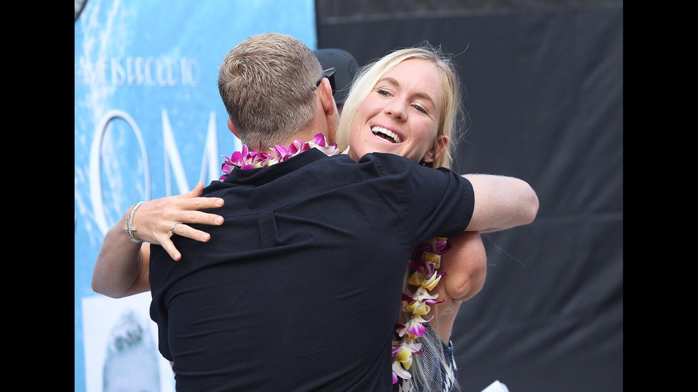 Bethany Hamilton and Mick Fanning Go into Surfers' Hall of Fame