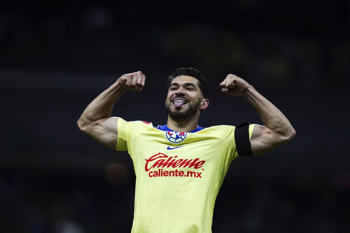 America's Henry Martin celebrates scoring his s 