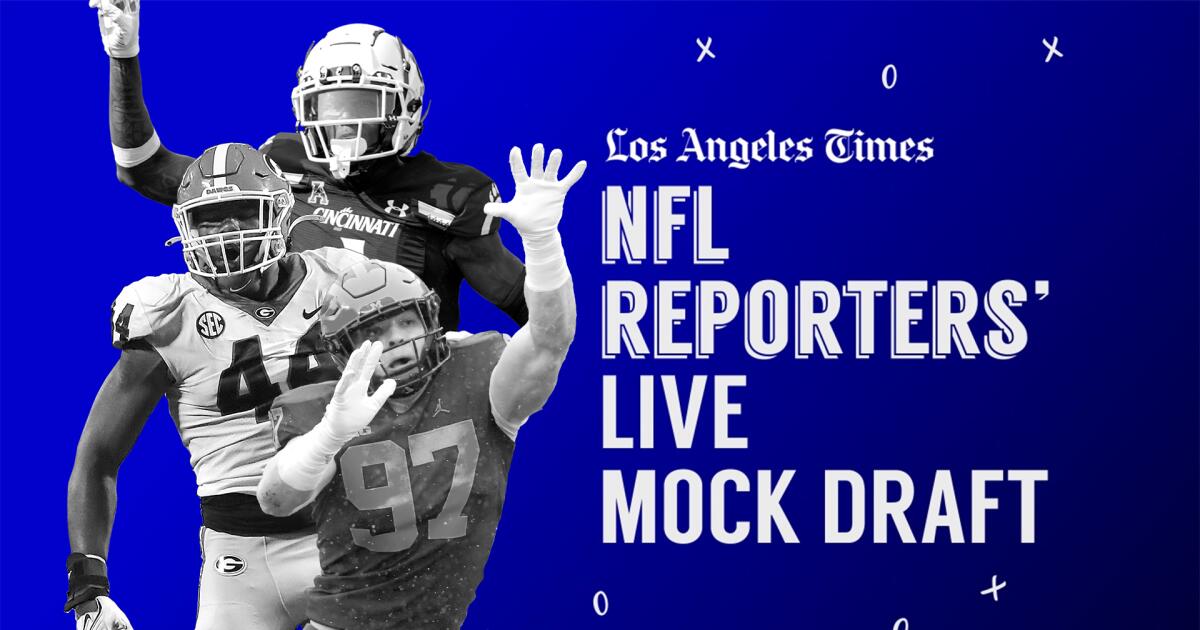 NFL mock draft: More of The Athletic's college football reporters pick the  first round of the 2022 NFL Draft - The Athletic