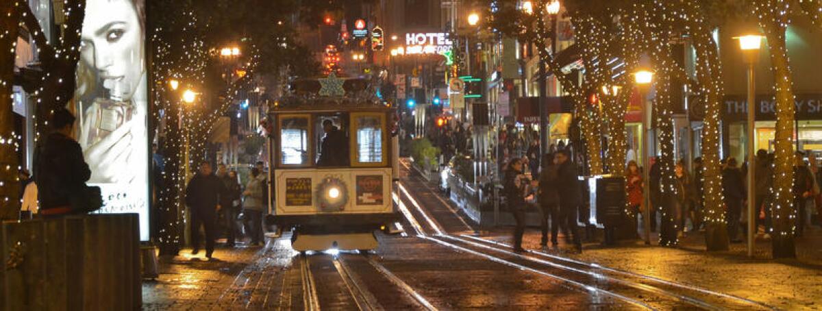 Powell Street near Union Square.