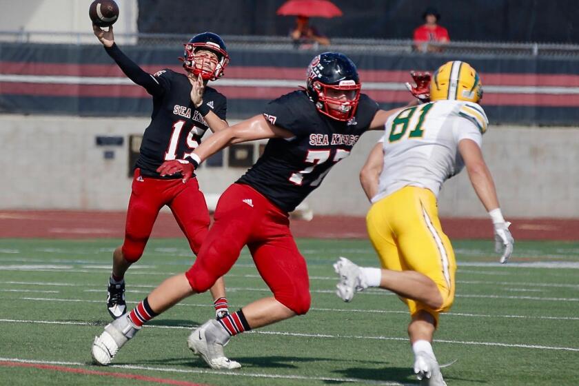 Freshman quarterback Ryan Rakowski has helped lead Palos Verdes to a 6-0 record.