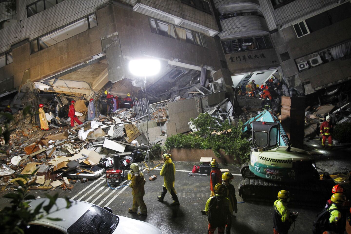 Two dead as powerful quake hits Taiwan; aftershocks continue as