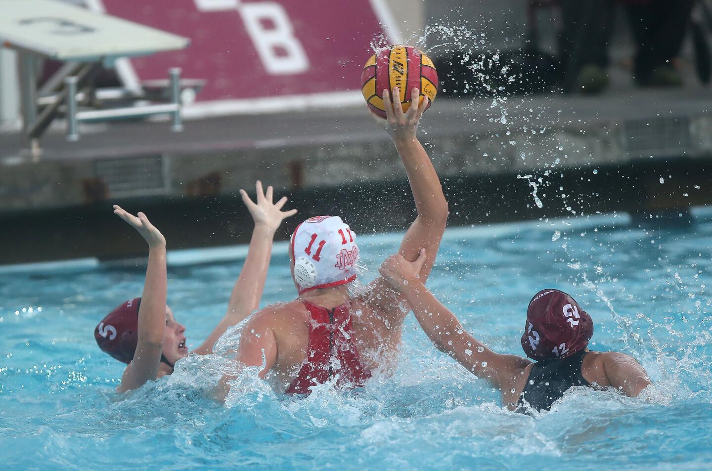 Photo Gallery: Laguna Beach vs. Mater Dei in girls’ water polo