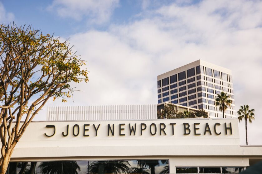 Joey Newport Beach opened its doors at Fashion Island on Jan. 19.