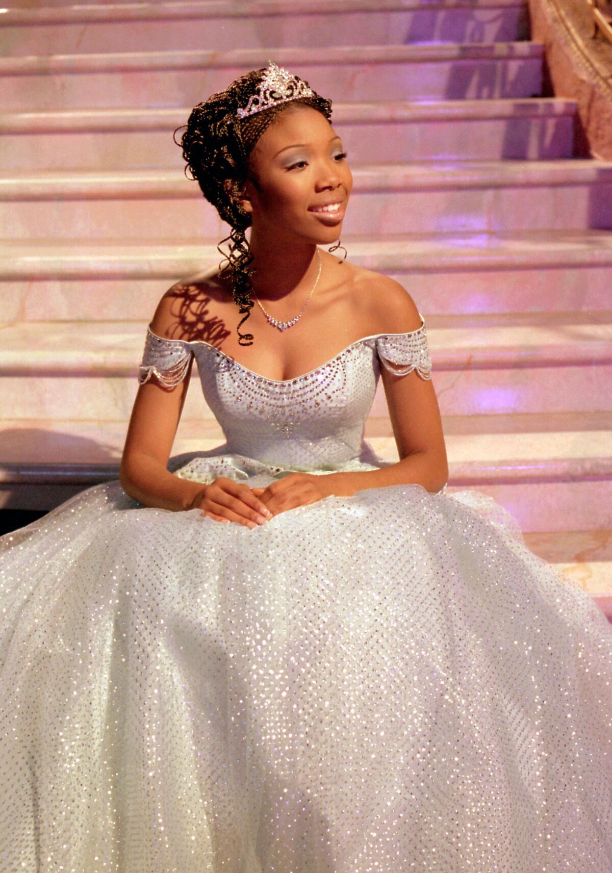 Brandy Norwood became Disney's first Black princess in "Cinderella."