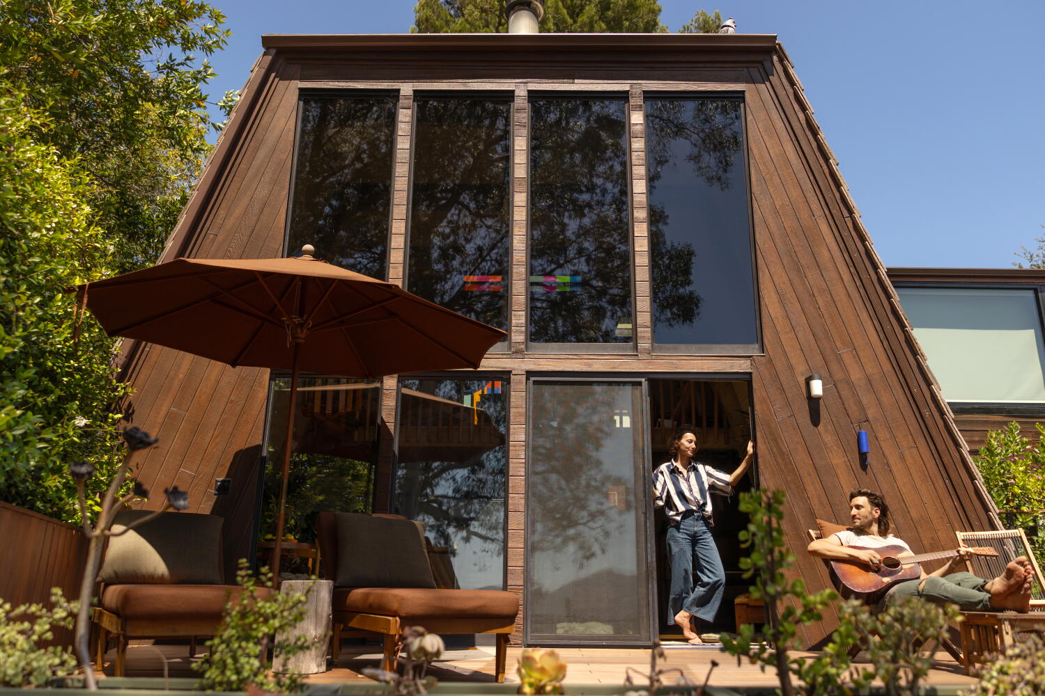 How an indie folk couple turned a Topanga A-frame into a sanctuary for music and recovery