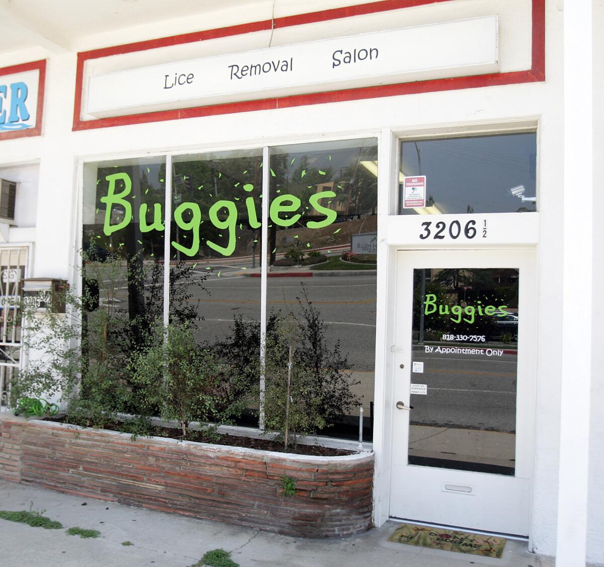 Buggies Lice Removal Salon in Montrose on Thursday, May 19, 2016.