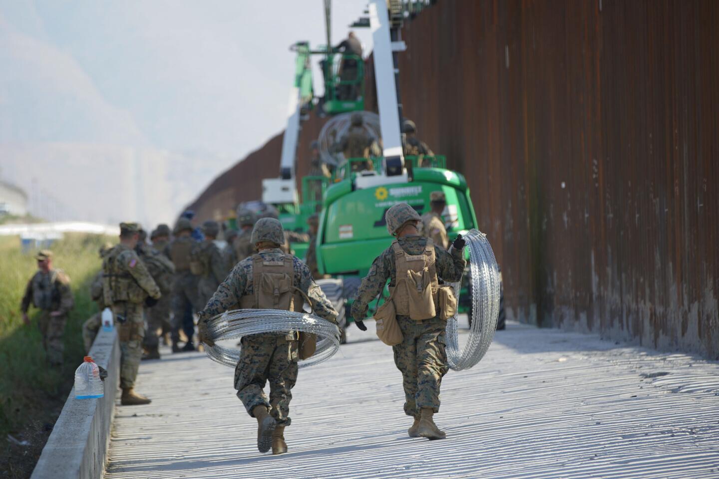 Fortifying the U.S. border along Mexico