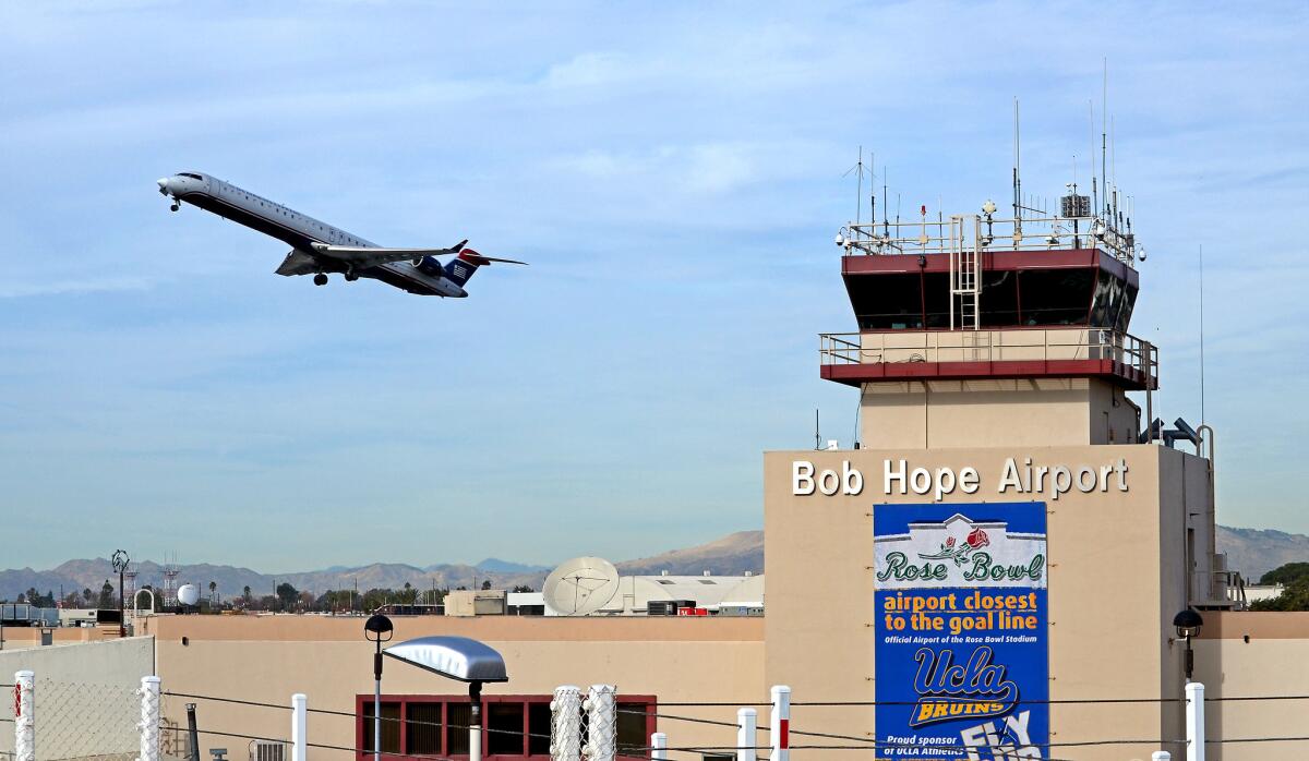 A study of online Twitter posts that mention the TSA found that only one airport in the nation had mostly positive posts: Bob Hope Airport in Burbank.