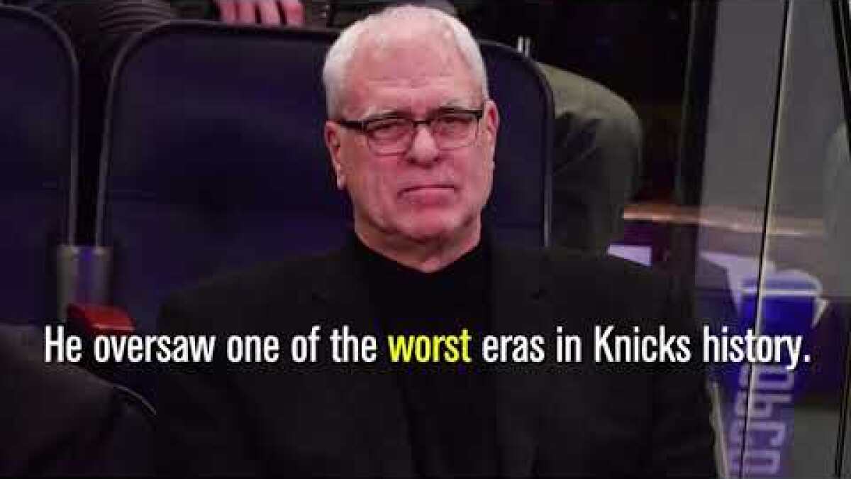 Phil Jackson and the New York Knicks part ways - Los Angeles Times