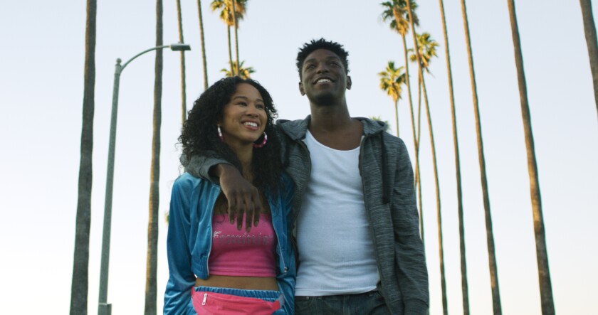 Christina Cooper and Jamal Henderson in 'South Central Love'