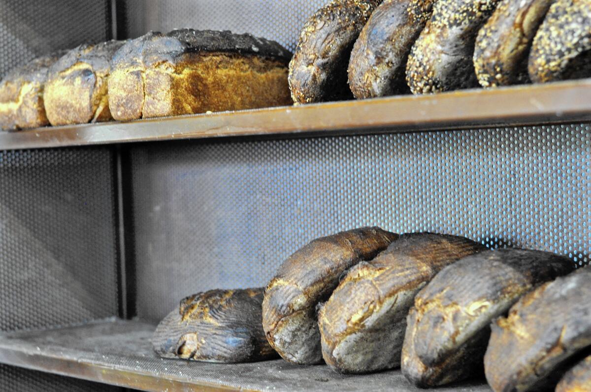 Loaves at Lodge Bread in Culver City.