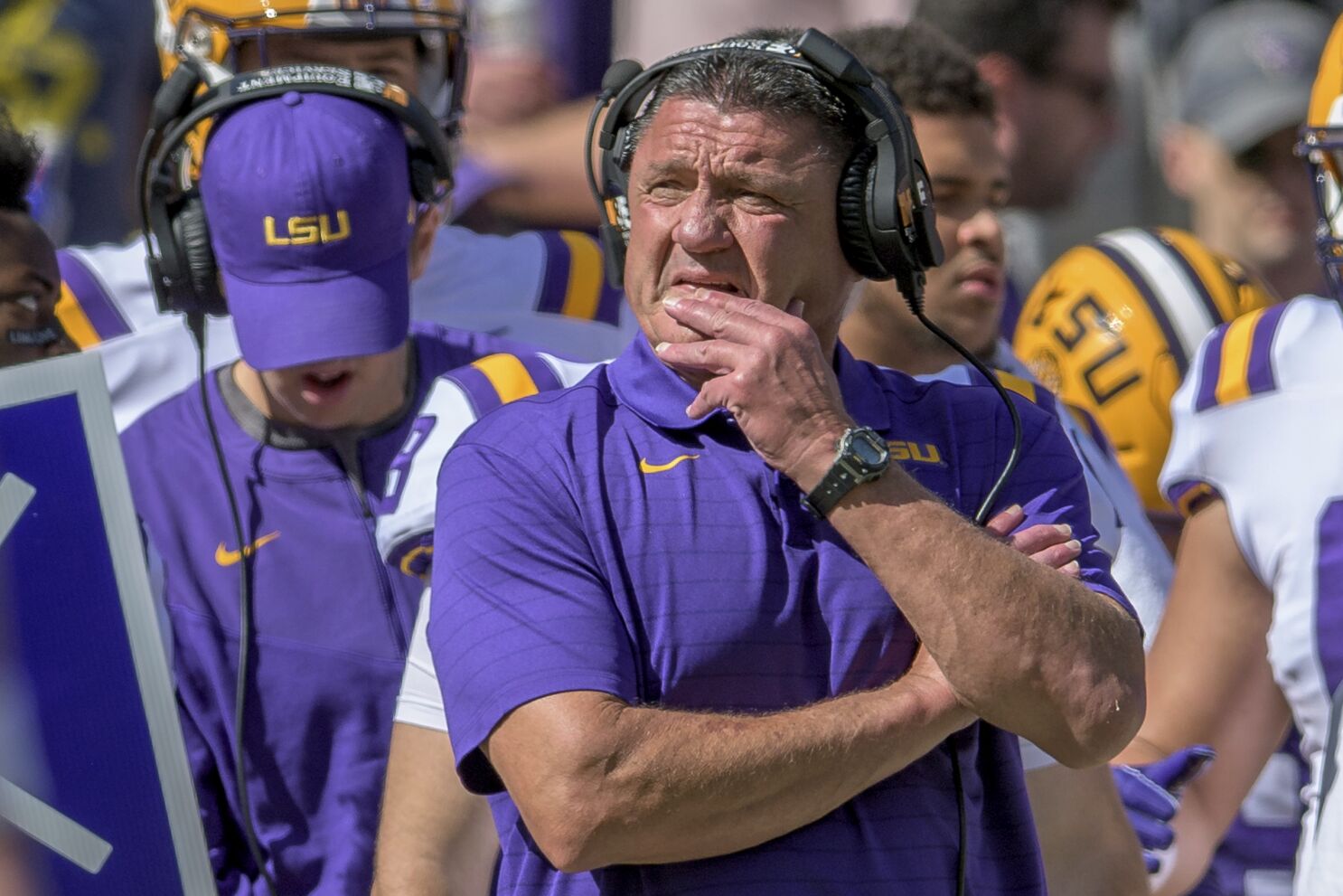 LSU, Ed Orgeron to part ways, less than two years after title - Los Angeles  Times