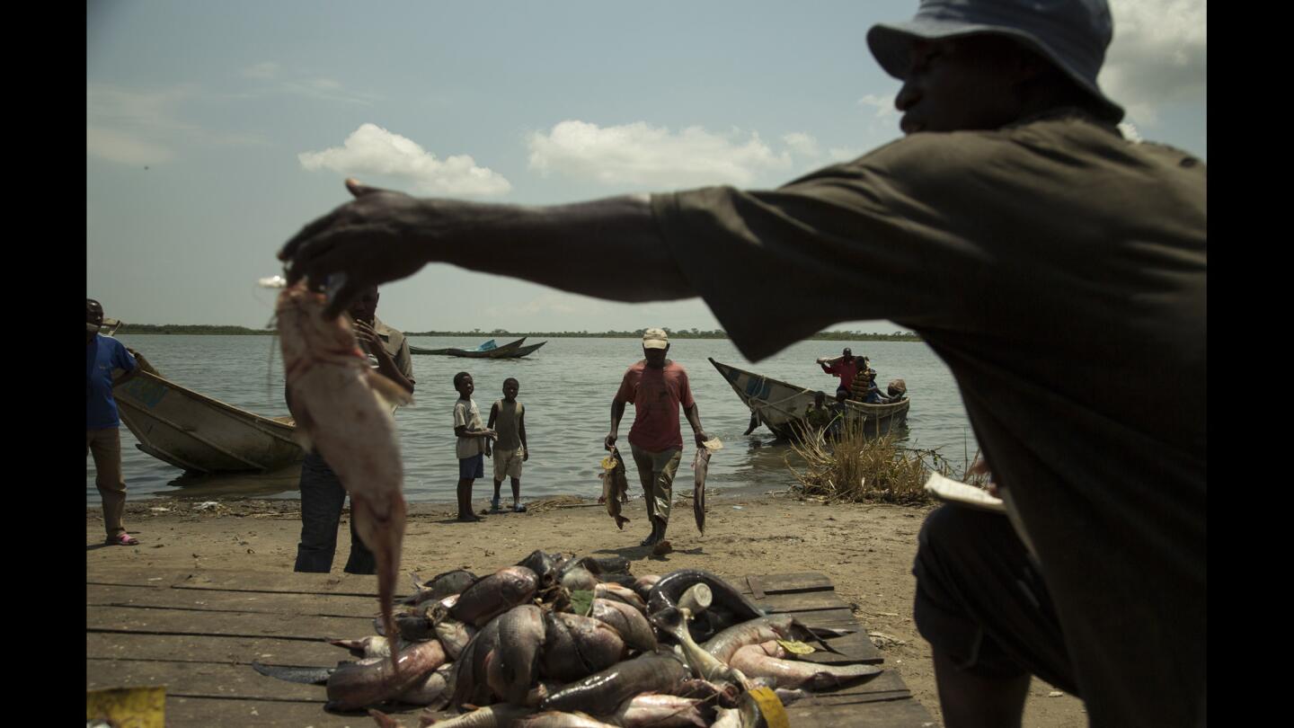 Virunga National Park fishermen