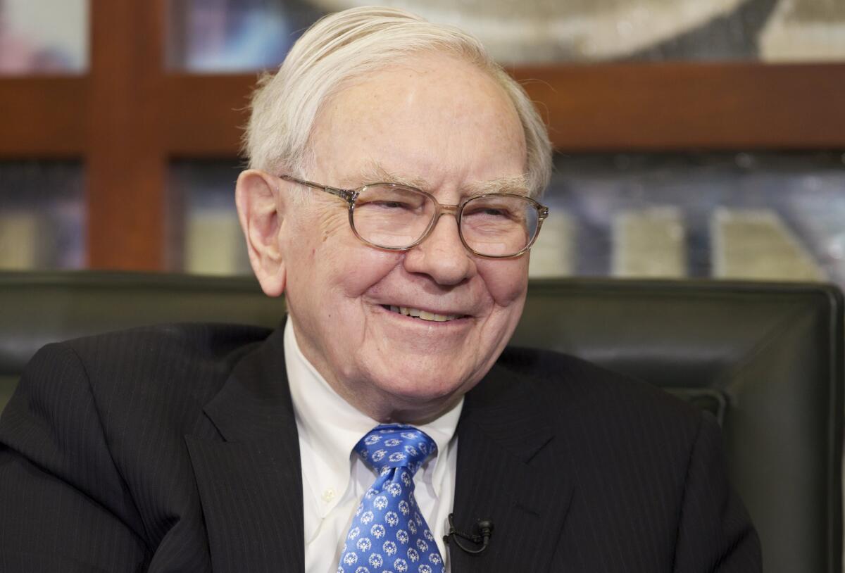 Warren Buffett donated about $2 billion in stock to the Gates Foundation.