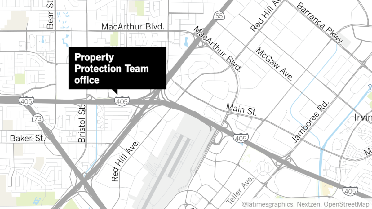 Property Protection Team operated out of an Anton Boulevard office in Costa Mesa's South Coast Metro area.