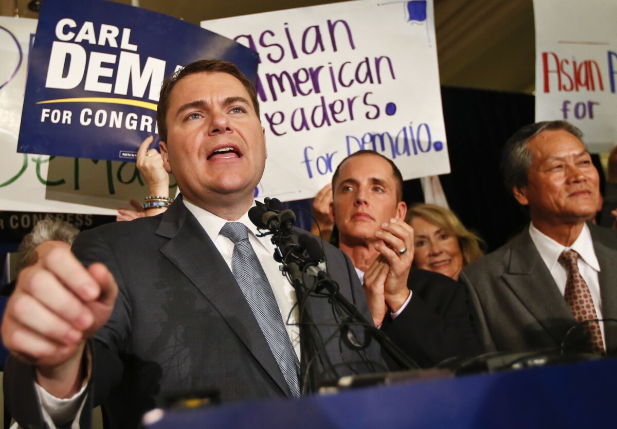 Republicans thought Carl DeMaio could beat the Democratic incumbent in the 52nd Congressional District in San Diego in 2014. His campaign was hurt by last-minute accusations and he lost.