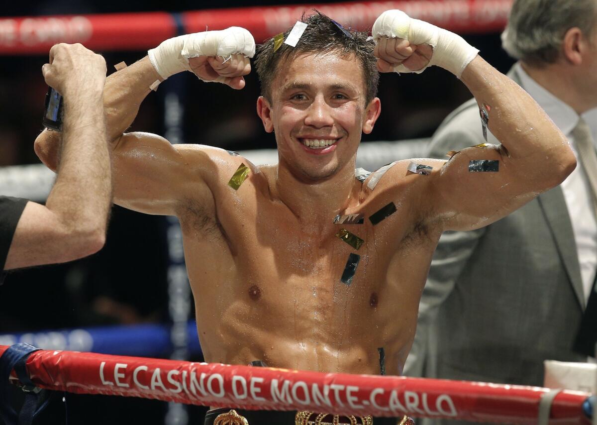 Gennady Golovkin (30-0, 27 knockouts) will defend his World Boxing Assn. title against Marco Antonio Rubio (59-6-1, 51 KOs) on Oct. 18 at StubHub Center.