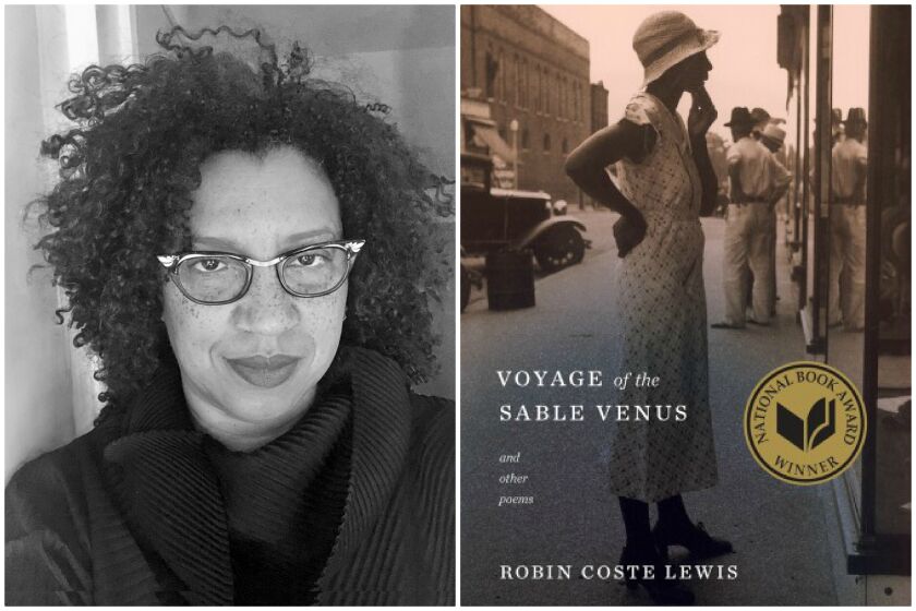 Robin Coste Lewis and her poetry collection, "Voyage of the Sable Venus."