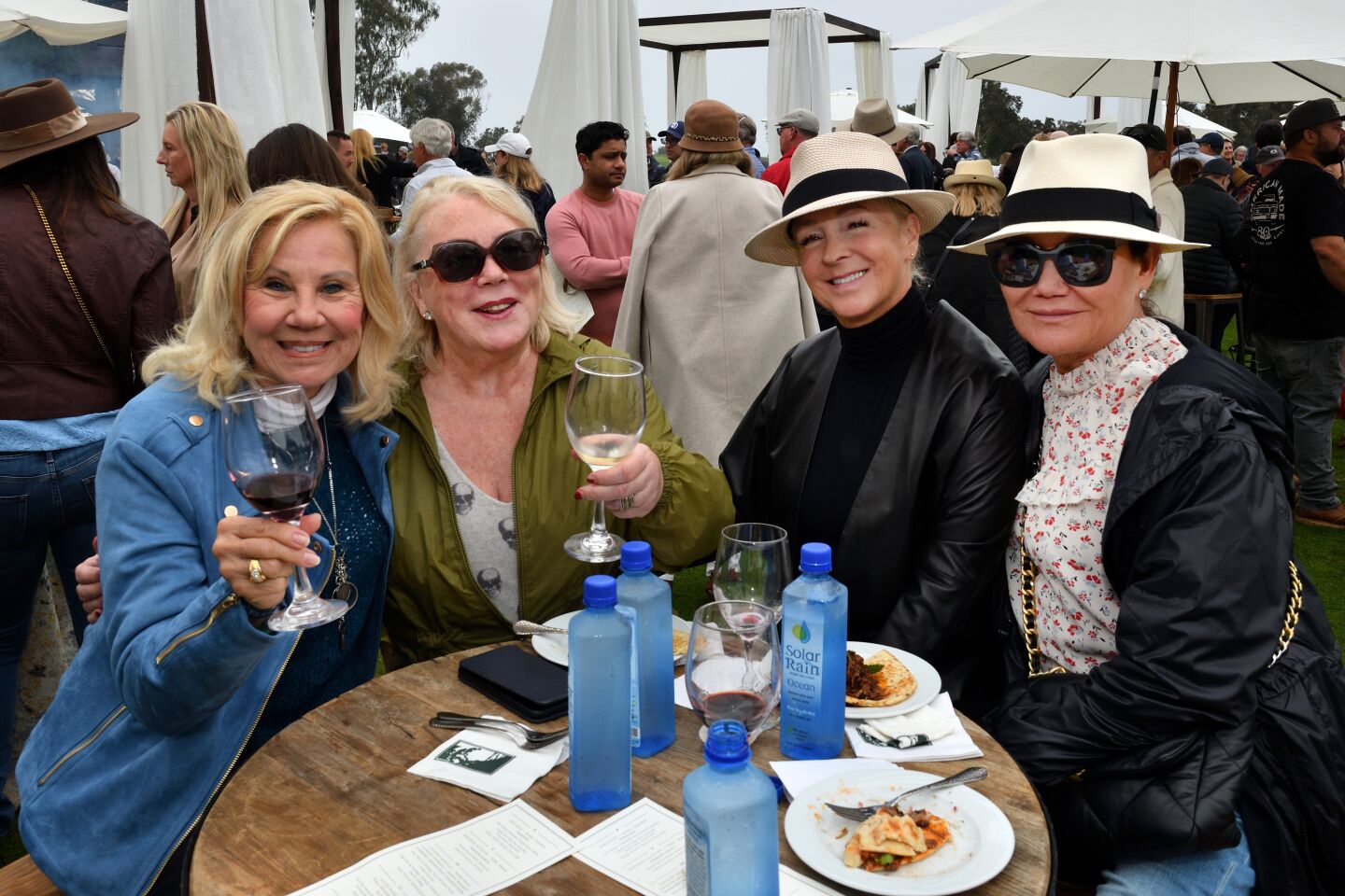 Lezlie Reynales, Margaret Jackson, Jeane Kim and Celia Hemely get festive at the annual “Celebrate the Craft” food festival April 3 at The Lodge at Torrey Pines in La Jolla.