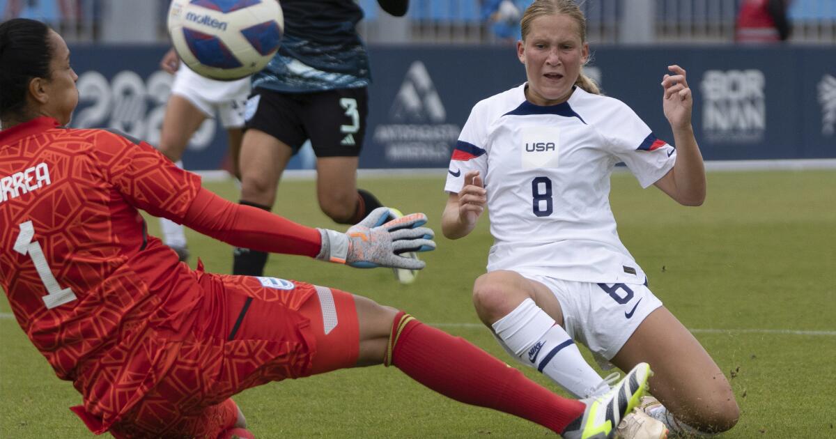 Jóvenes talentos impulsaron a la selección nacional femenina de fútbol de Estados Unidos a las semifinales de los Juegos Panamericanos