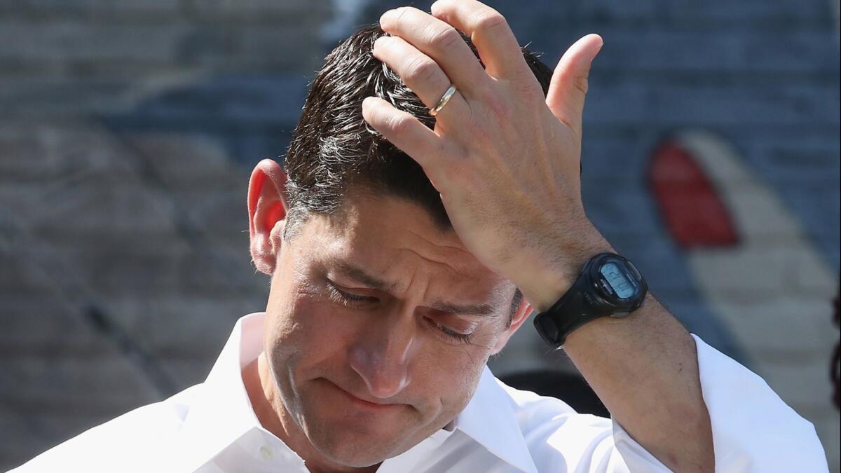 House Speaker Paul Ryan (R-WI),seen here in 2016, pushed to cut back government anti-poverty programs based on the false idea that they don't work.