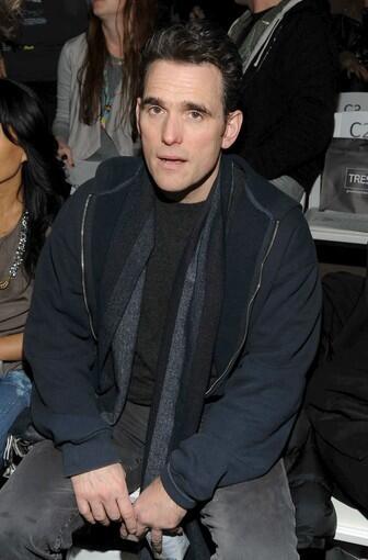 Matt Dillion attends the Charlotte Ronson fall 2010 fashion show.