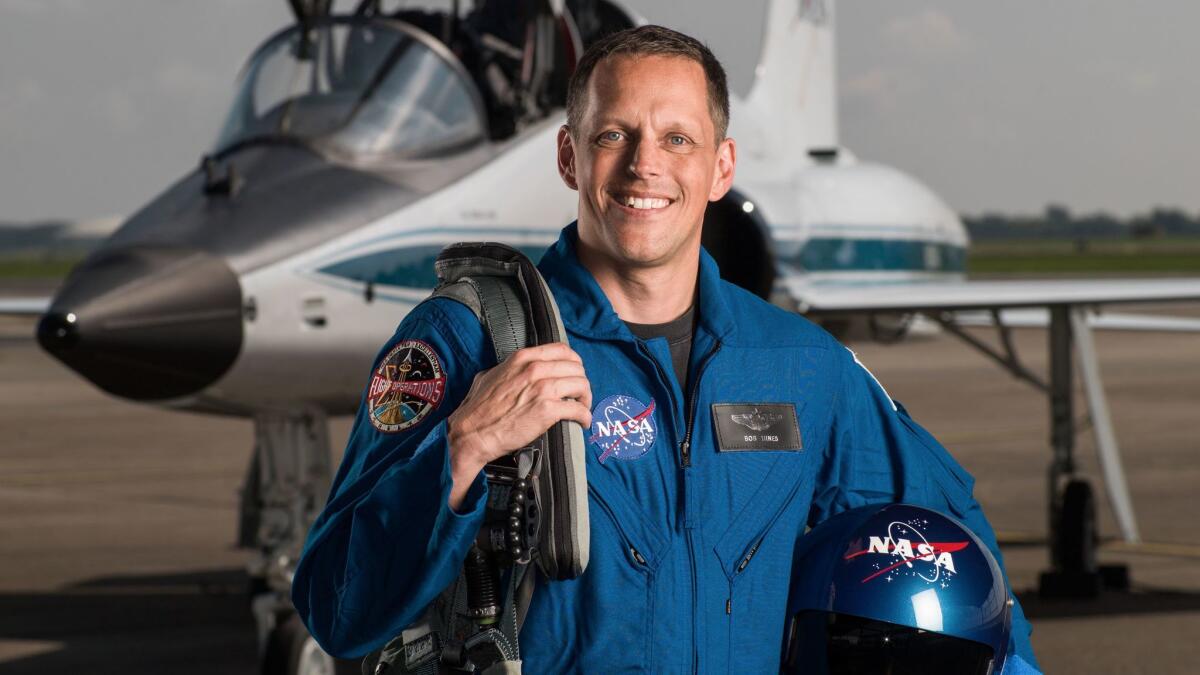 Astronaut Candidate Bob Hines (Robert Markowitzv / NASA)