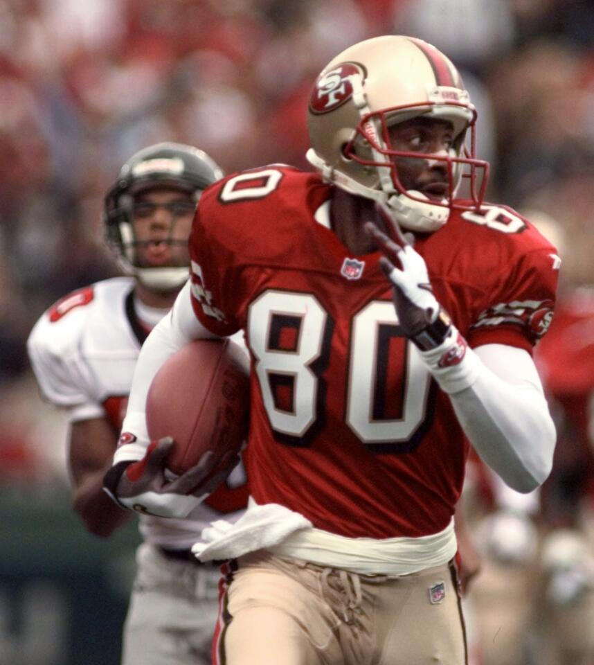 No. 6: Jerry Rice's career receiving yards record
