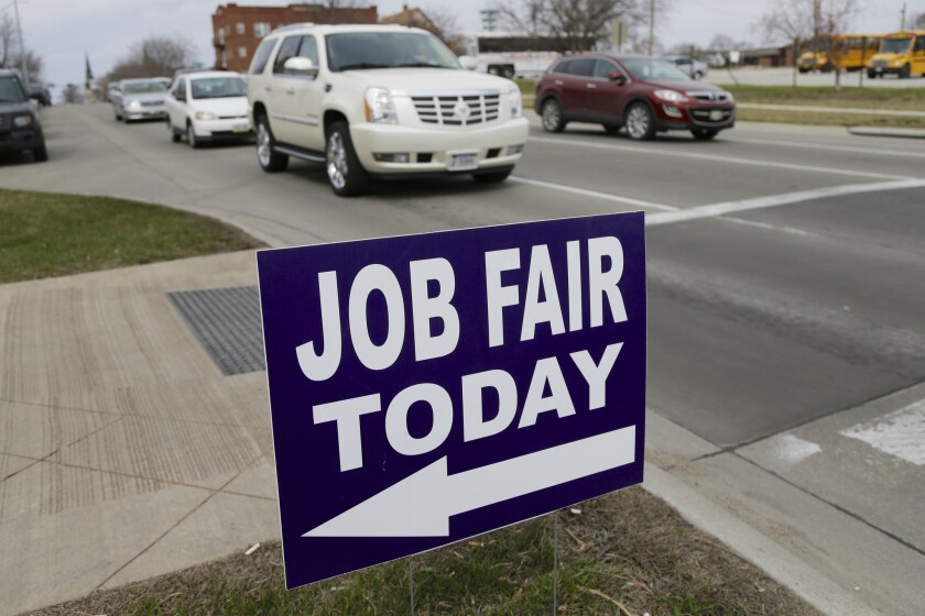Fall in jobless claims signals an improving labor market