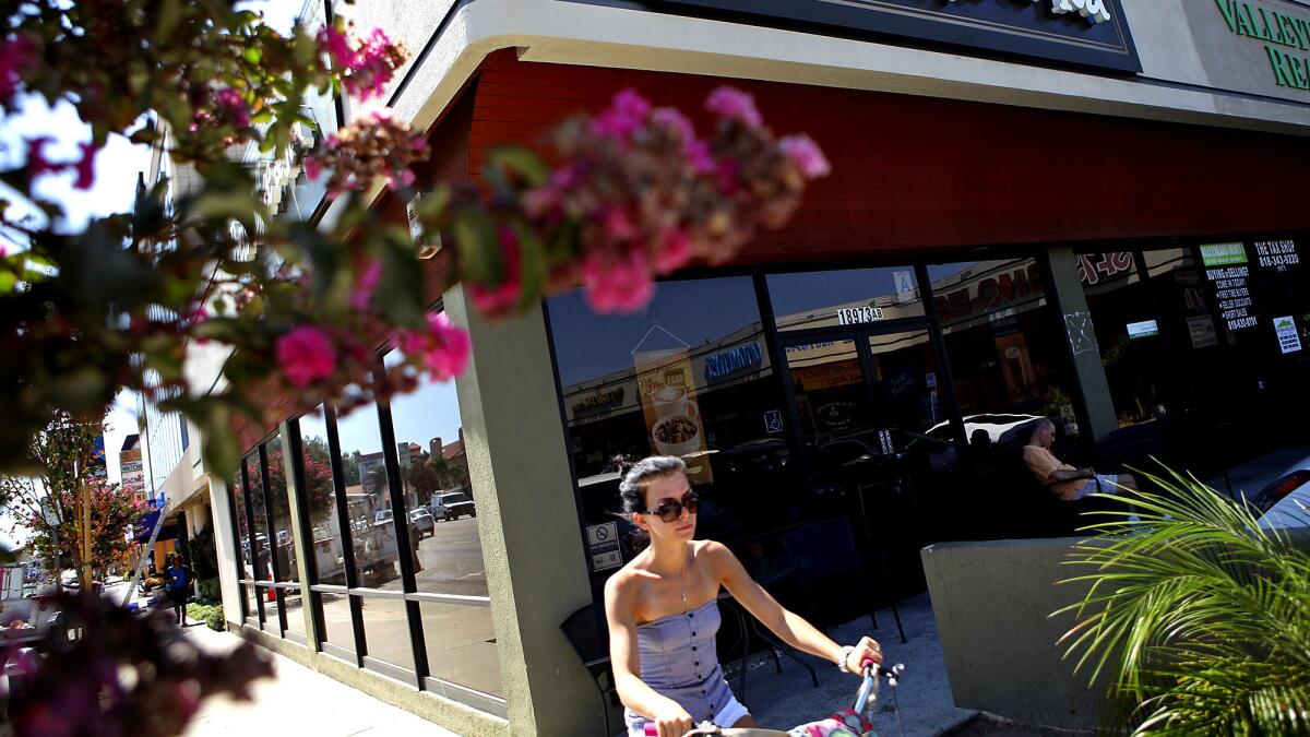 Ventura Boulevard in Tarzana.