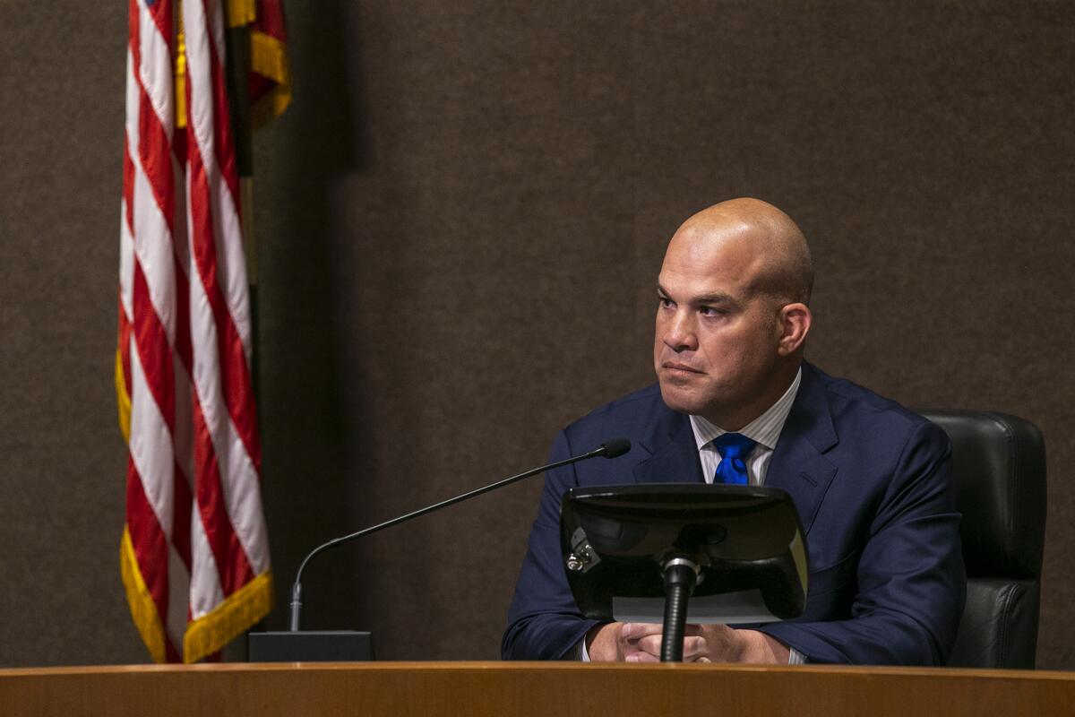 Mayor Pro Tem Tito Ortiz resigned from the City Council on Tuesday.