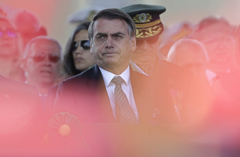 Brazilian President Jair Bolsonaro