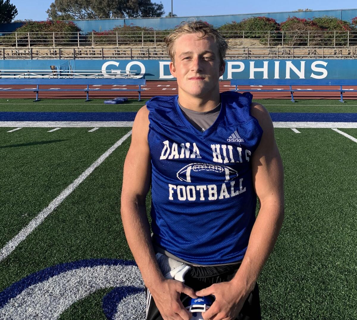 Column: Midseason report: It is the 12 months of the linebacker in prep soccer 2 Thompson Foulger on the field.