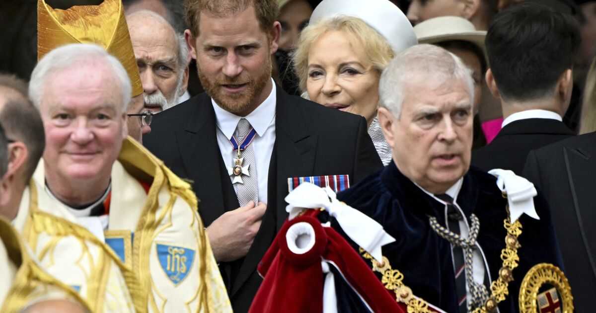 Prince Harry attends King Charles III’s coronation, but Prince Louis steals the show