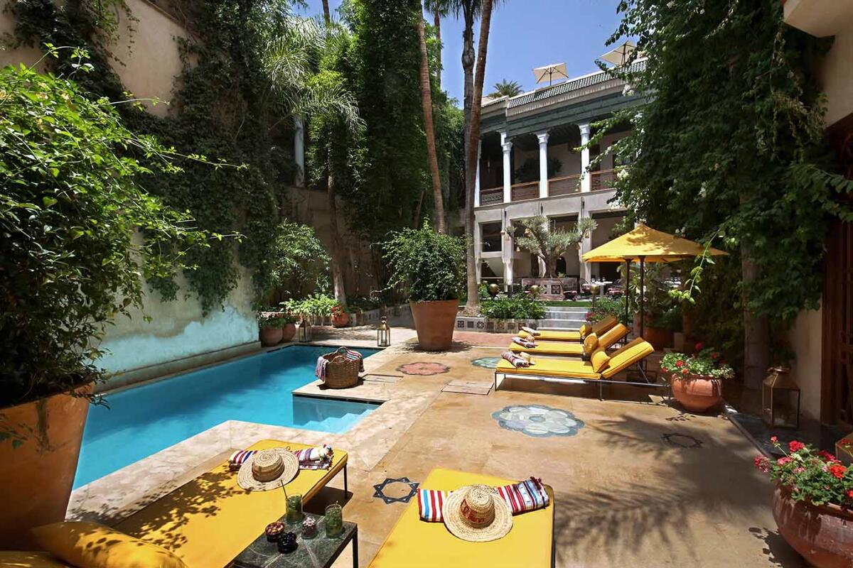 A private pool at the Colonel House.
