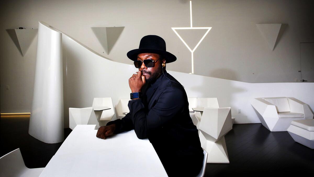 Will.i.am in his Hollywood complex, known as "The Future."